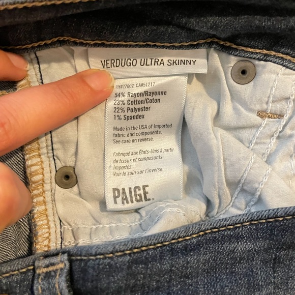 PAIGE Verdugo mid-rise ultra skinny jean - Picture 5 of 6
